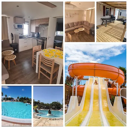 Mobil-home Siblu Chez Eric & Celine مكان تخييم